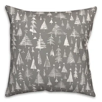 Kirkland's Christmas Trees Pillow In Multi
