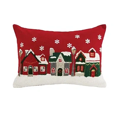 Kirkland's Christmas Village Lumbar Pillow In Multi