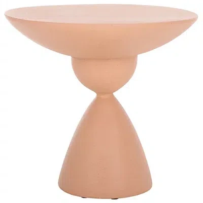 Kirkland's Ciarra Modern Accent Table In Orange