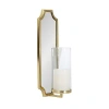 Kirkland's Ciel Gold Mirrored Pillar Candle Sconce In Gold