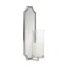 Kirkland's Ciel Silver Mirrored Pillar Candle Sconce In Silver
