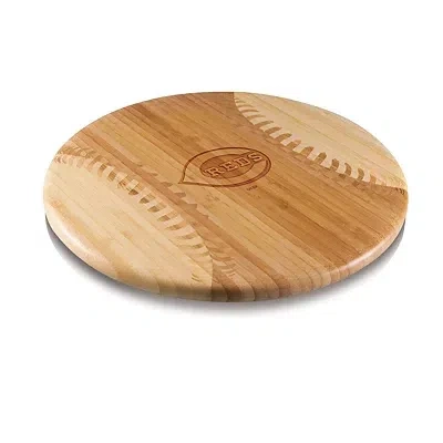 Kirkland's Cincinnati Reds Bamboo Cheese Board In Brown