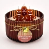 Kirkland's Cinnamon Buns Shaped 3d Triple Wick Jar Candle In Brown