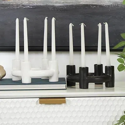 Kirkland's Circle Taper Candle Holders In Multi