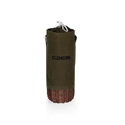 Kirkland's Clemson University Insulated Wine Bottle Tote In Brown