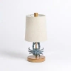 Kirkland's Coastal Crab Table Lamp In Multi