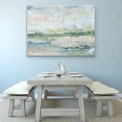 Kirkland's Coastal Seascape Vi Canvas Art Print In Multi