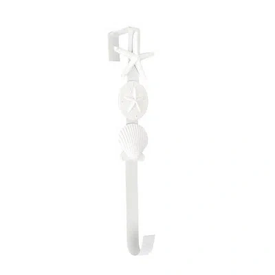 Kirkland's Coastal Starfish Wreath Hanger In White