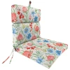 Kirkland's Colette Floral Outdoor Chair Cushion With Ties In Multi