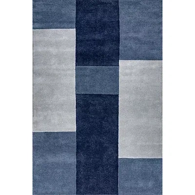 Kirkland's Colorado Wool Area Rug In Blue