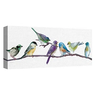 Kirkland's Colorful Bird Spot Canvas Art Print In Multi