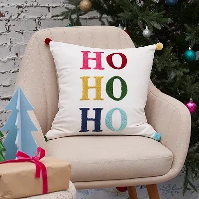 Kirkland's Colorful Ho Pillow In Multi