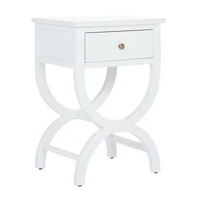 Kirkland's Contemporary Maxine Accent Table In White