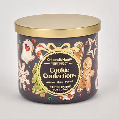 Kirkland's Cookie Confections 3-wick Jar Candle In Multi