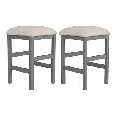 Kirkland's Counter Stool Set In Gray