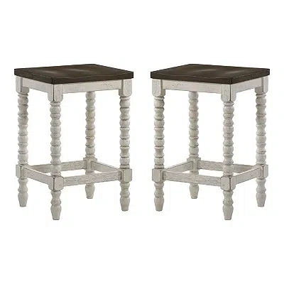 Kirkland's Counter Stools In Brown