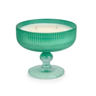 Kirkland's Coupe Shaped 2-wick Jar Candle In Blue