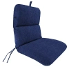 Kirkland's Crosshatch Outdoor Chair Cushion In Blue