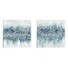 Kirkland's Crossing Abstract Canvas Art Prints In Blue