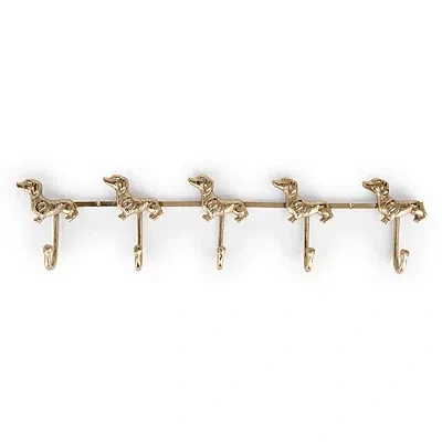 Kirkland's Dachshund Wall Hooks In Gold