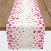 Kirkland's Dainy Heart Border Table Runner In Pink