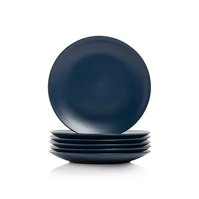 Kirkland's Dark Blue Classic Coupe Salad Plates