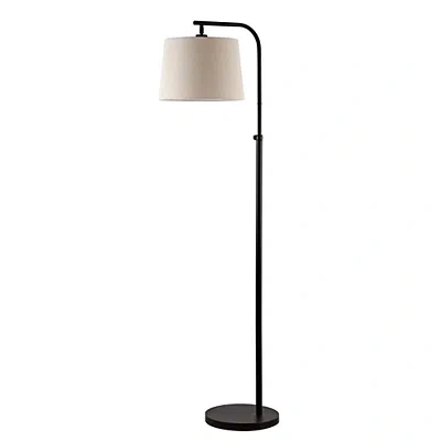 Kirkland's Dark Bronze Adjustable Height Modern Floor Lamp In Gray
