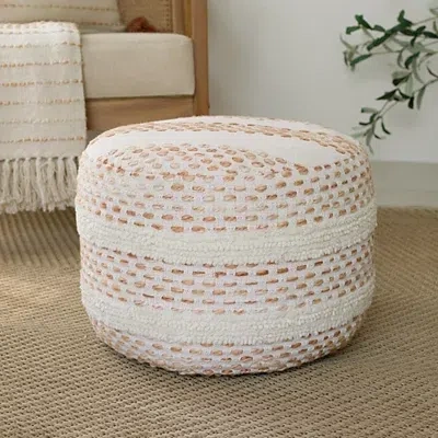 Kirkland's Dash Pouf In Multi