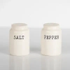 Kirkland's Debossed Salt And Pepper Shaker Set In Neutral