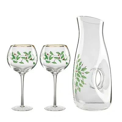 Kirkland's Decanter & Wine Glass Set