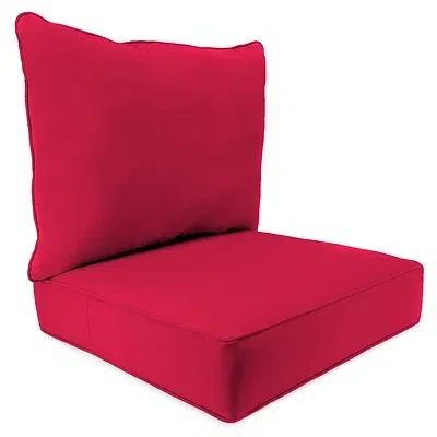 Kirkland's Deep Seat Outdoor Cushion In Red
