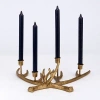 Kirkland's Deer Antler Taper Candle Holder Runner In Gold