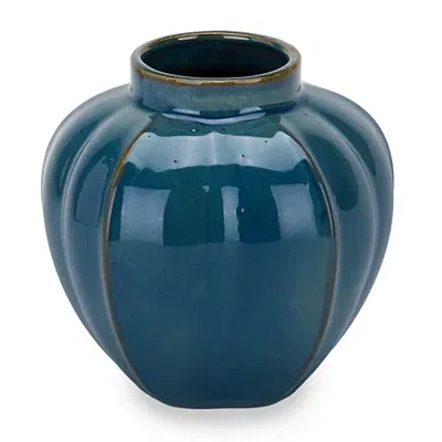 Kirkland's Denim Blue Ceramic Vase