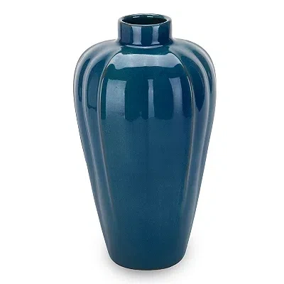 Kirkland's Denim Blue Ceramic Vase