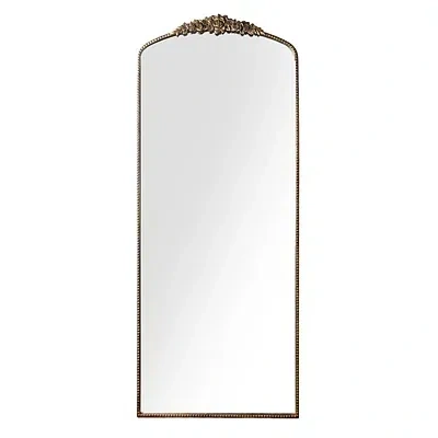 Kirkland's Derose Metal Arch Leaner Mirror In Brown