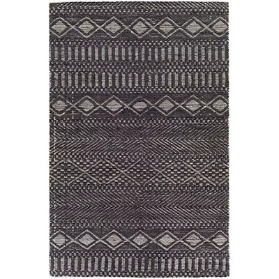 Kirkland's Diamond Jute Area Rug In Black