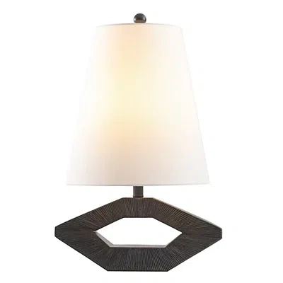 Kirkland's Diamond Modern Table Lamp In White