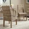 Kirkland's Dining Chair Set In Brown
