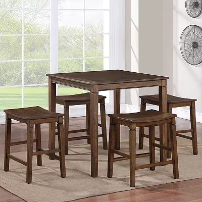 Kirkland's Dining Set In Brown