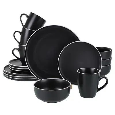 Kirkland's Dinnerware Set In Black