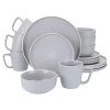 Kirkland's Dinnerware Set In Gray