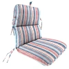 Kirkland's Distressed Stripe Outdoor Chair Cushion In Multi