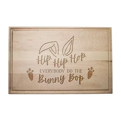 Kirkland's Do The Bunny Bop Maple Cutting Board In Brown