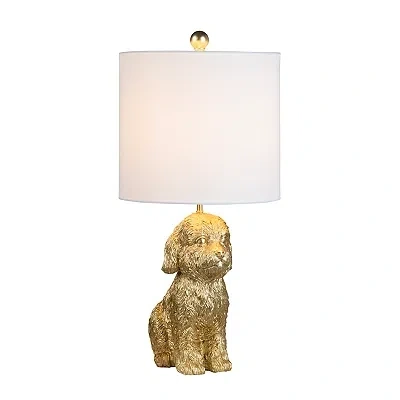 Kirkland's Doodle Table Lamp In White