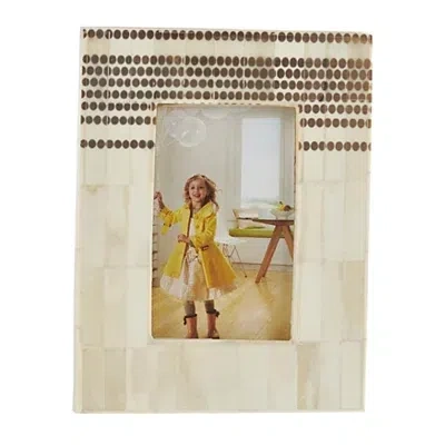 Kirkland's Dotted Wide Border Picture Frame In Brown