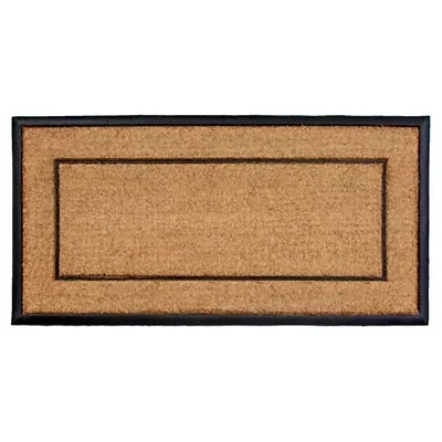 Kirkland's Double Border Doormat In Multi