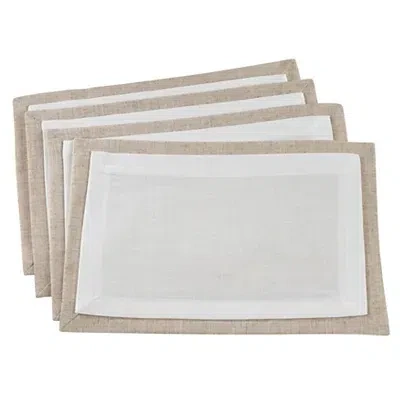 Kirkland's Double Layered Placemats In White