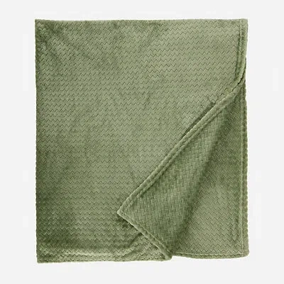 Kirkland's Dreamy Plush Throw In Green
