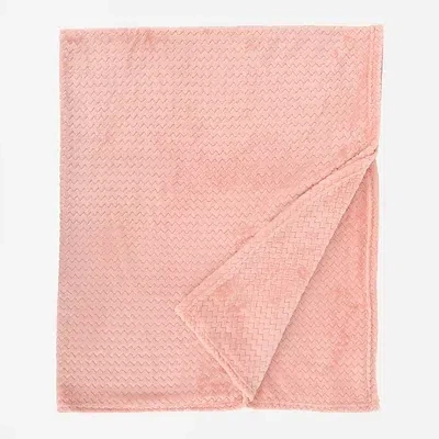 Kirkland's Dreamy Plush Throw In Pink