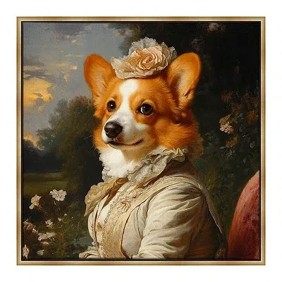 Kirkland's Duchess Wilhelmina Wagglesworth Framed Art Print In Multi